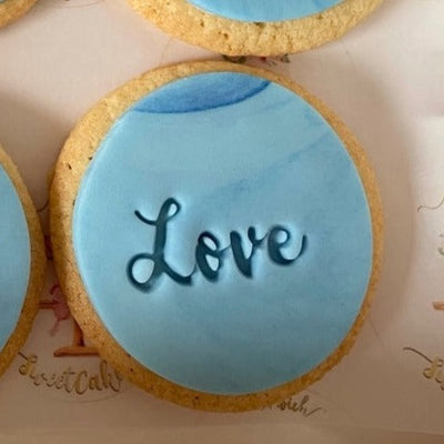 Bespoke Wedding Favour biscuits